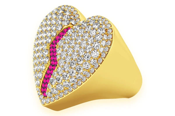 TDV Diamond Heart Ring