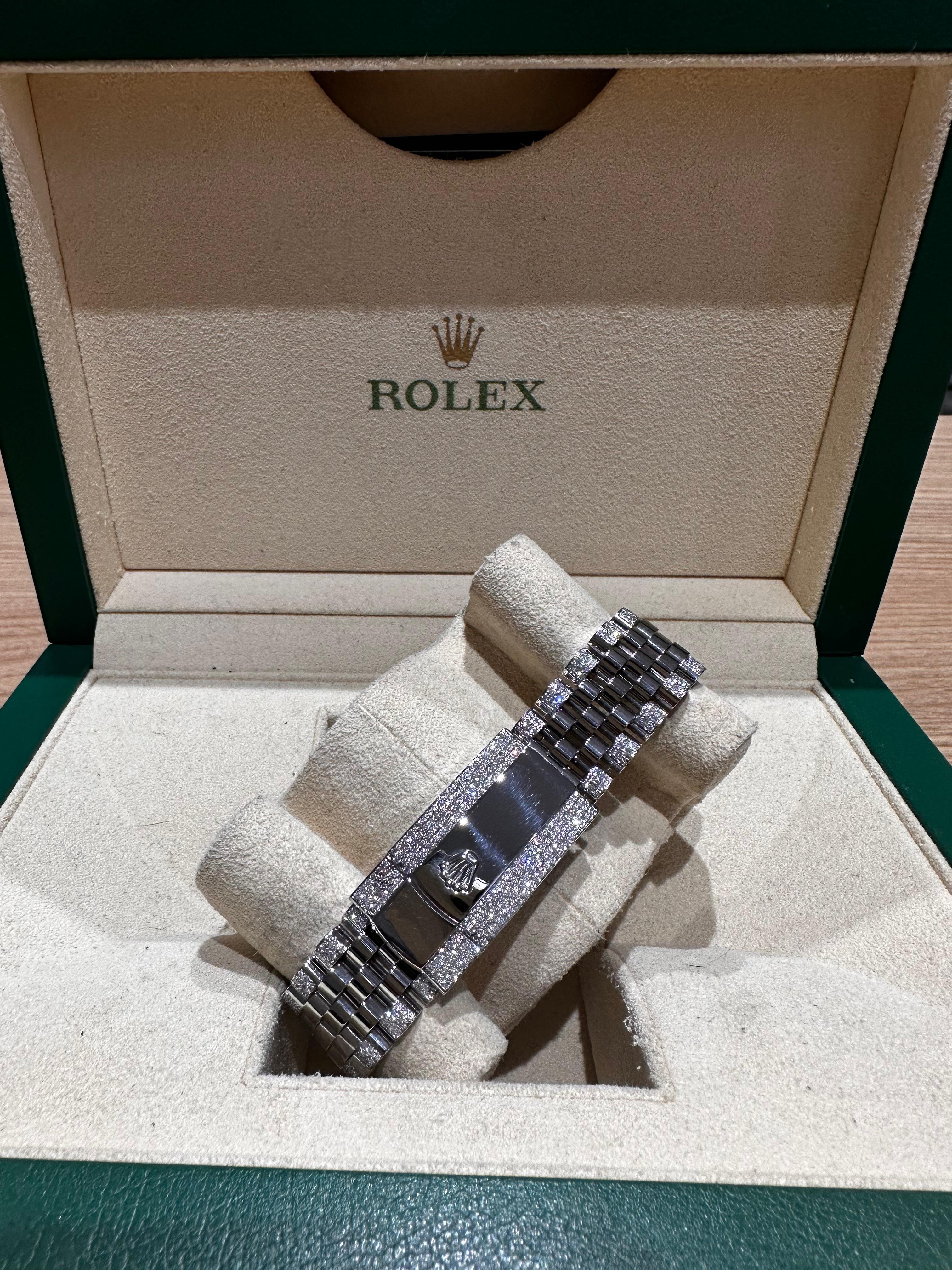 Rolex Datejust 41 Partial Diamond Set