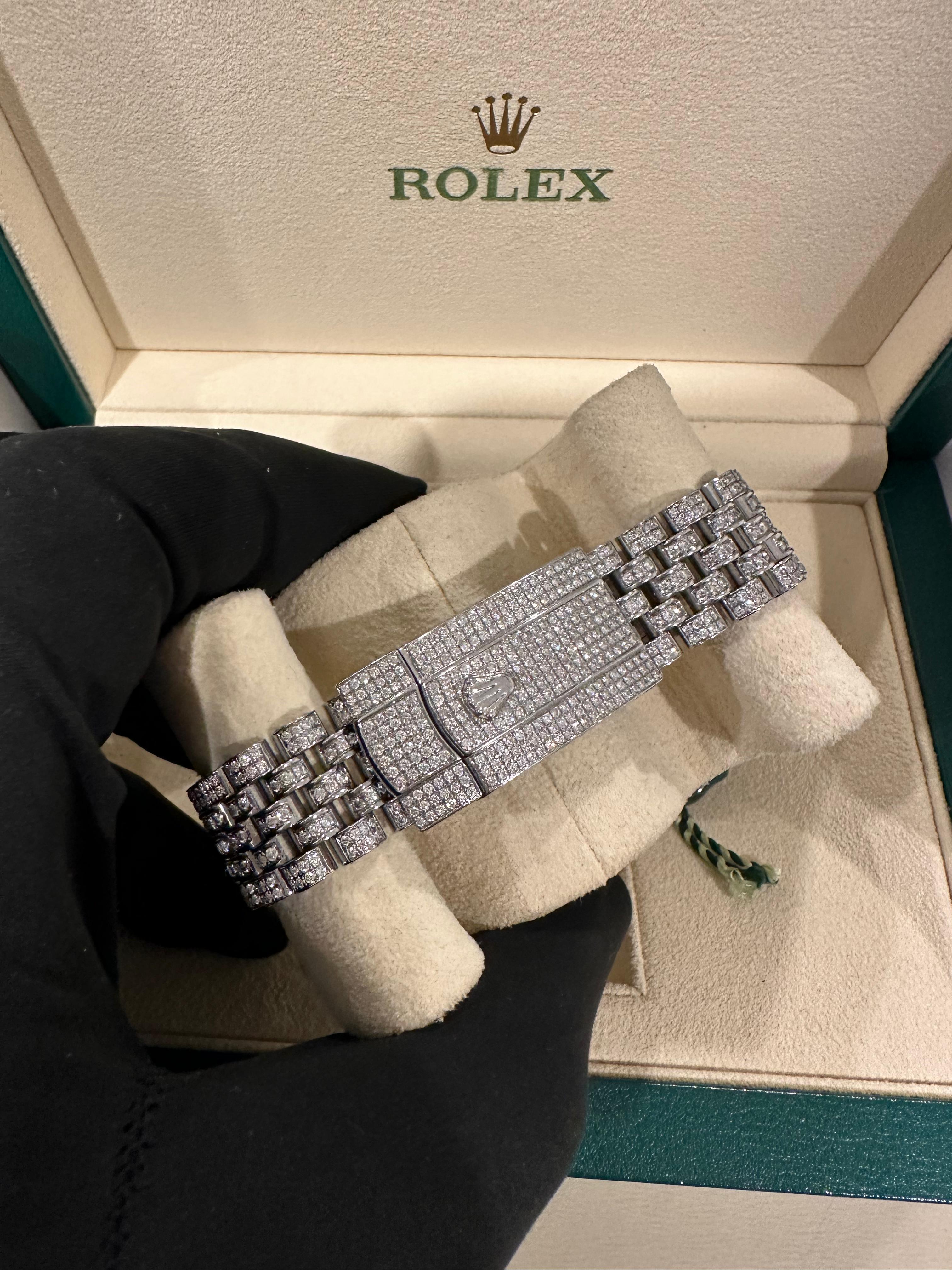 Rolex Datejust 41 Jubilee Bracelet Diamond Set With Emerald Green Dial