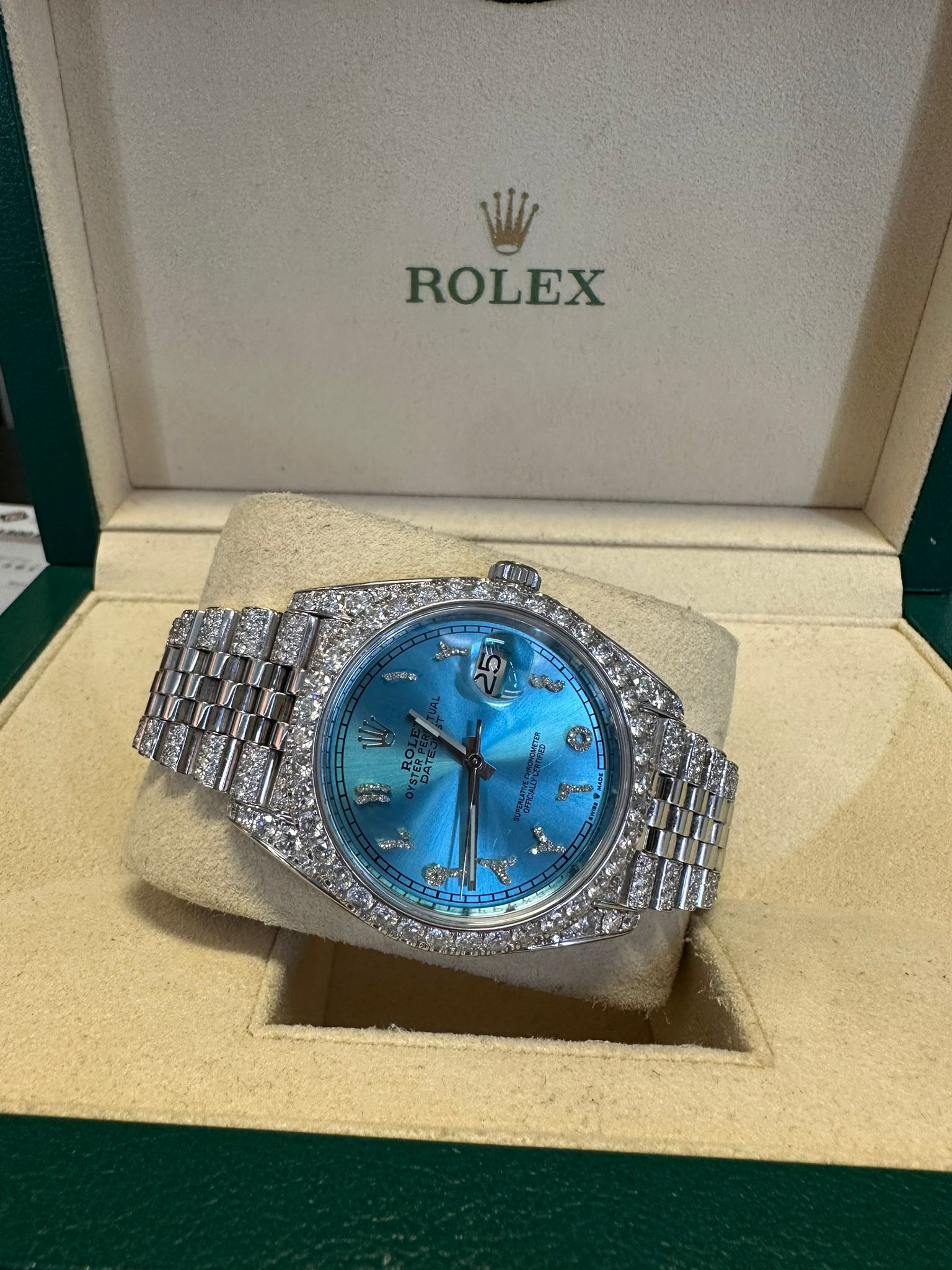 Custom Diamond Set Watch's