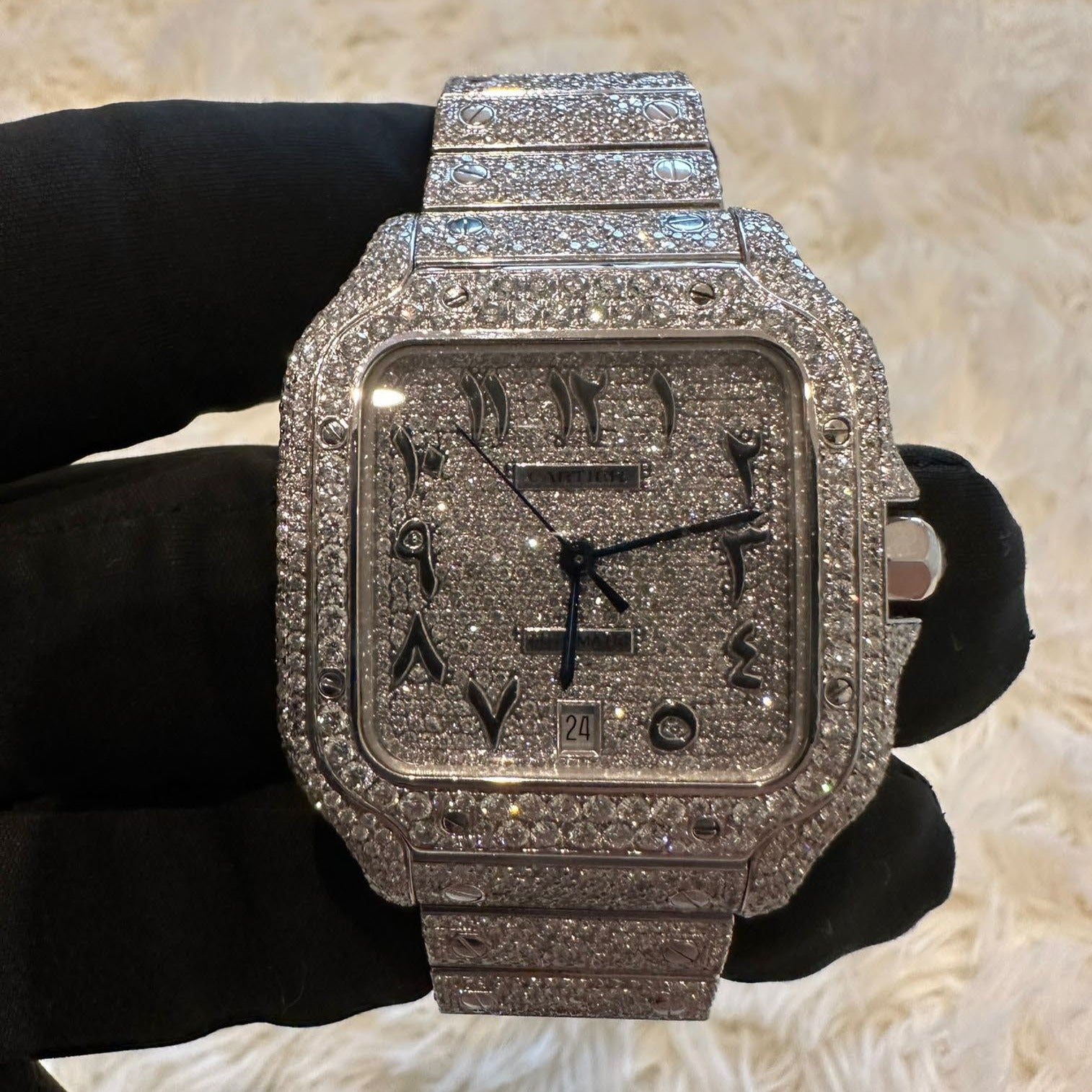 Custom Diamond Set Watch's