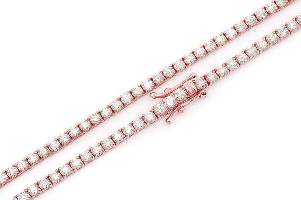 8PT Prong Set Tennis Chain