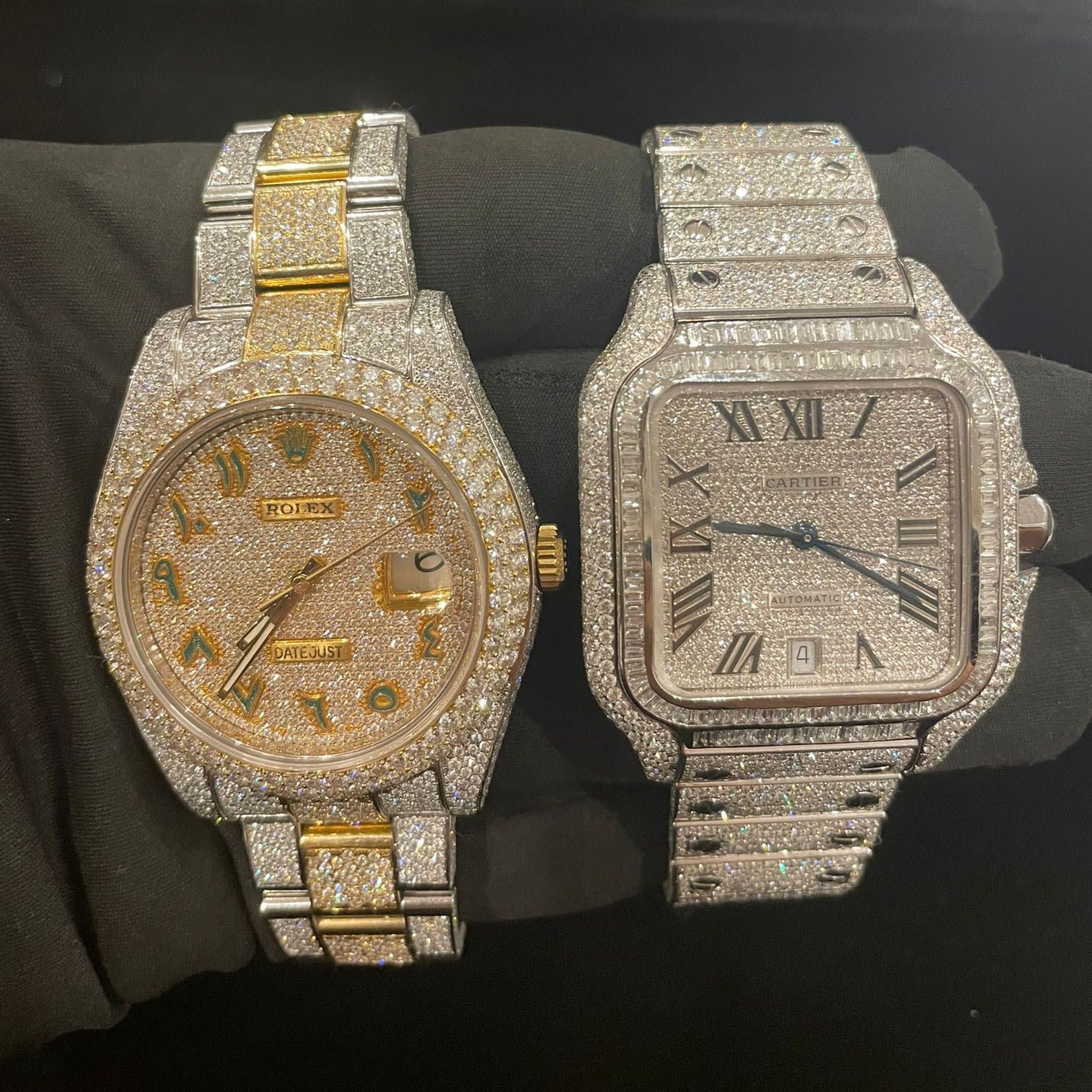 Custom Diamond Set Watch's