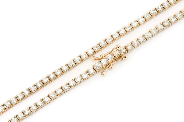 10PT Prong Set Tennis Necklace