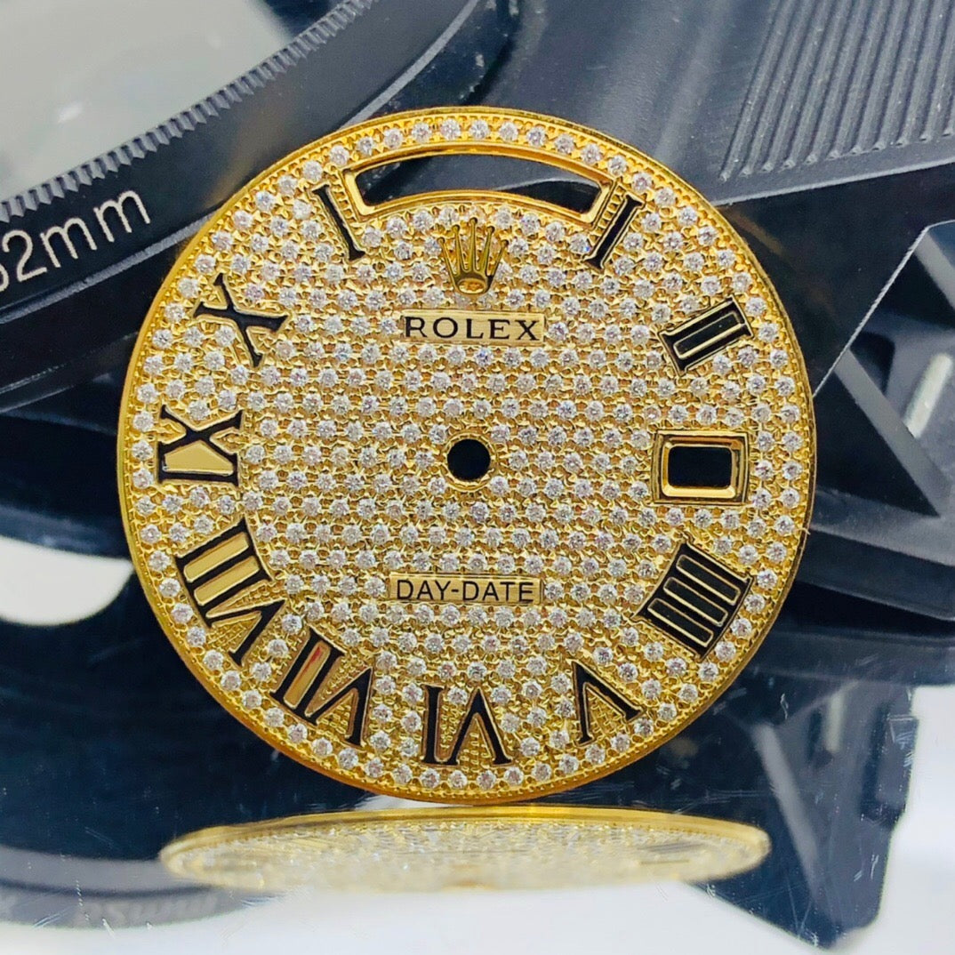 Rolex Custom Day Date 40 Diamond Dial