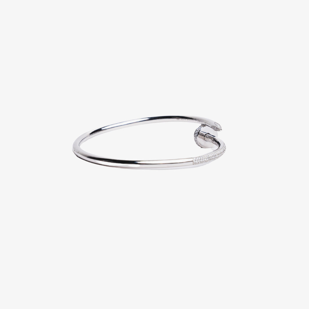 TDV Signature Diamond Nail Bangle