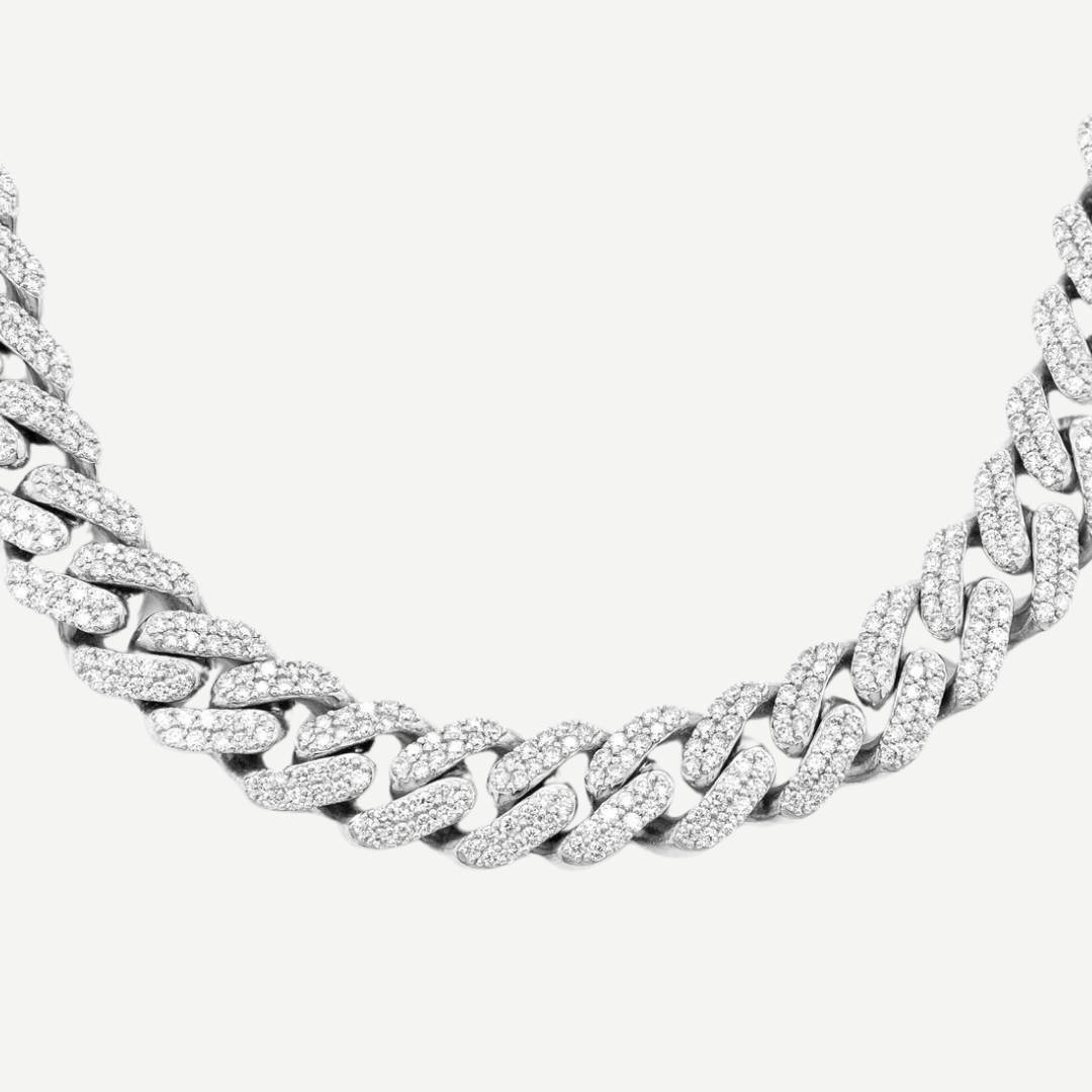 Dimond Cube Chain TDV Diamond Cuban Chains – diamondvault