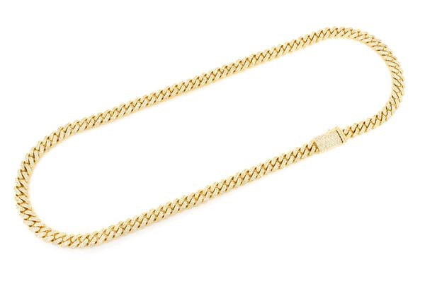 14mm Miami Cuban Link Diamond Necklace