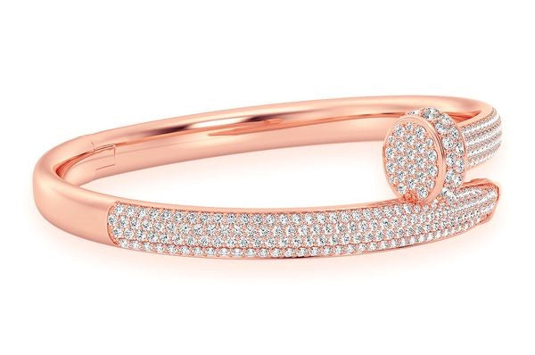 TDV Signature Diamond Nail Bangle