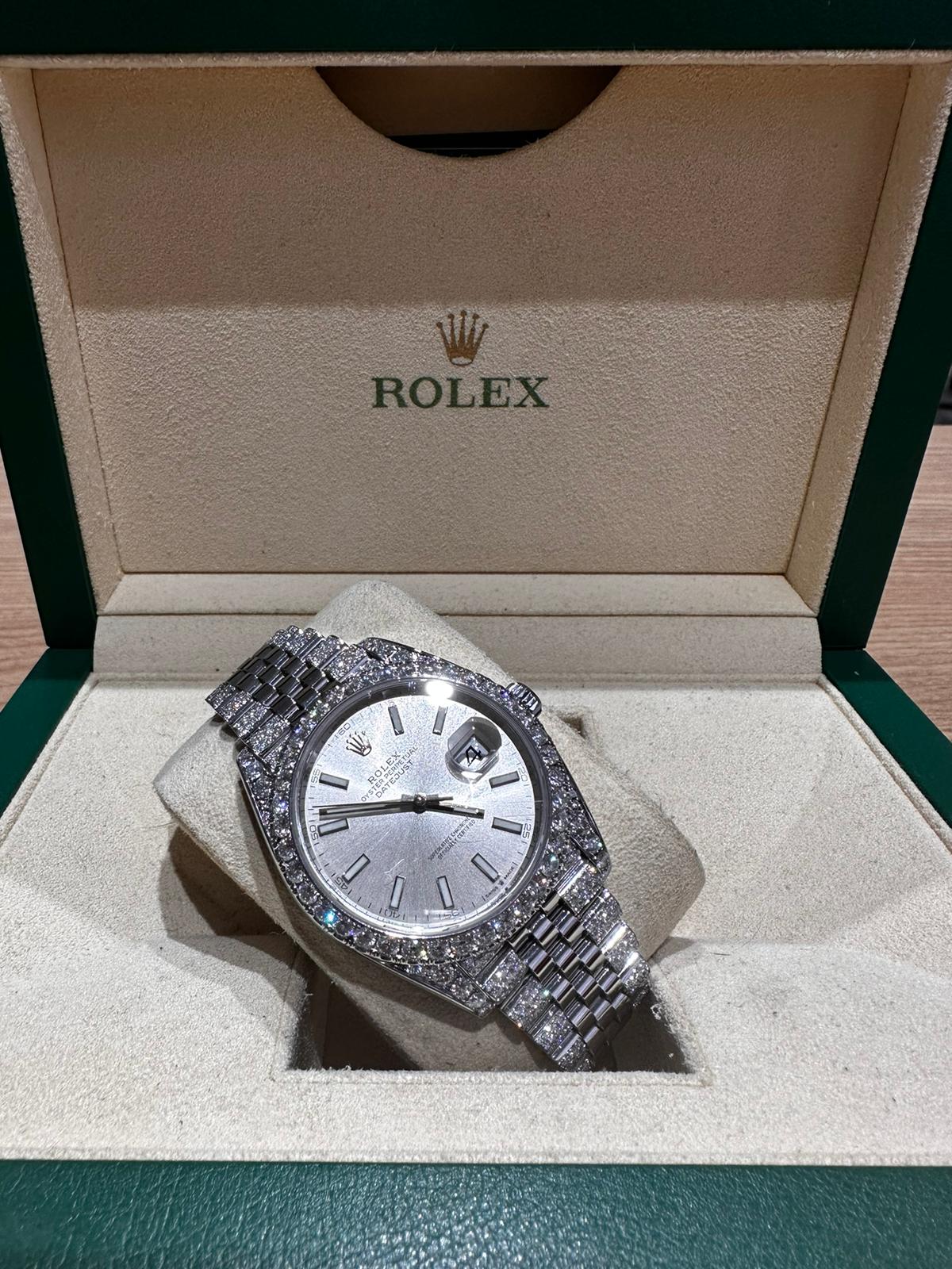 Custom Diamond Set Watch's