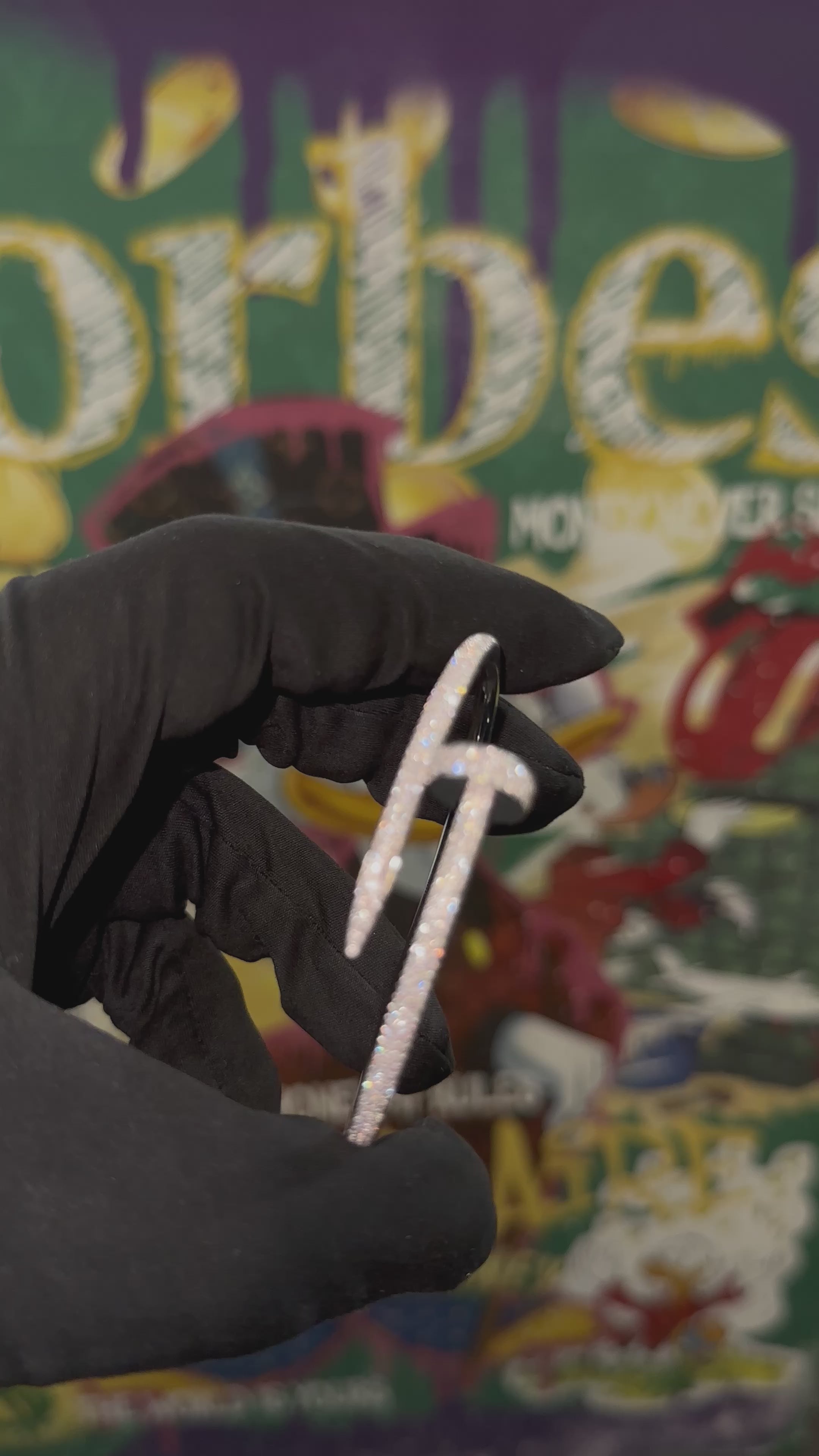 TDV Signature Diamond Nail Bangle