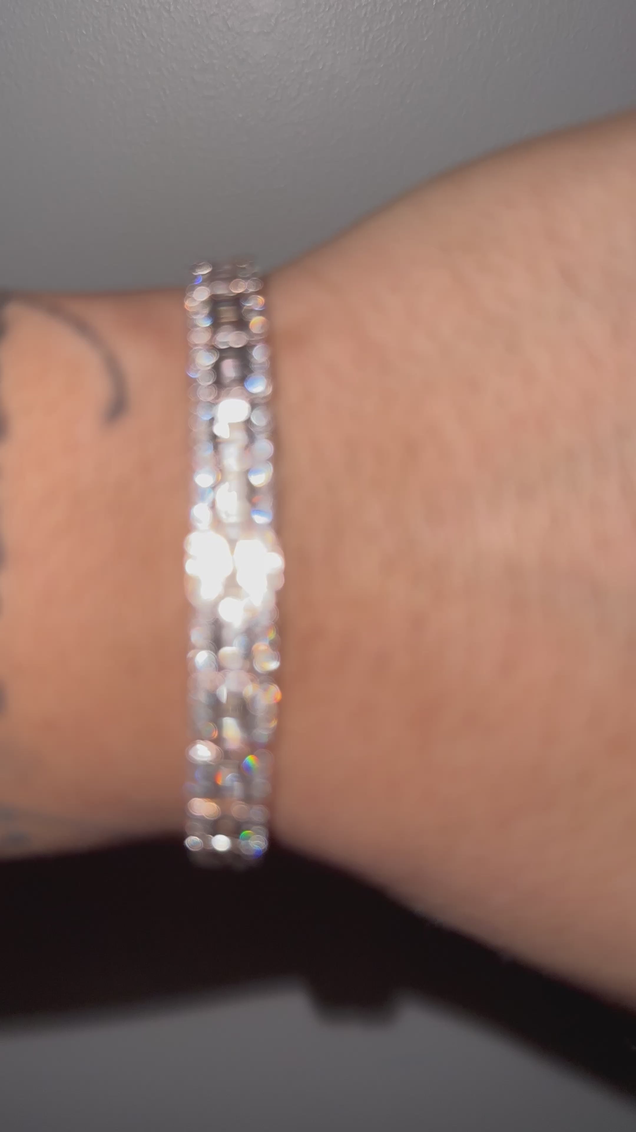 TDV Signature Baguette & Round Diamond Bracelet