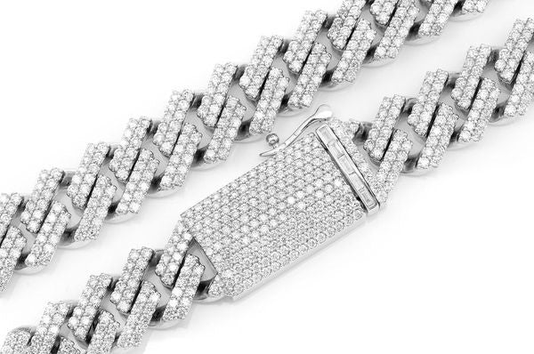Dimond Cube Chain TDV Diamond Cuban Chains – diamondvault